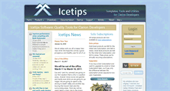 Desktop Screenshot of icetips.com