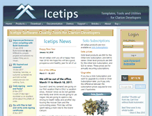 Tablet Screenshot of icetips.com